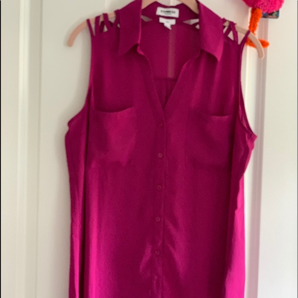 Express Tops - SOLD Express Portofino Shoulder Top